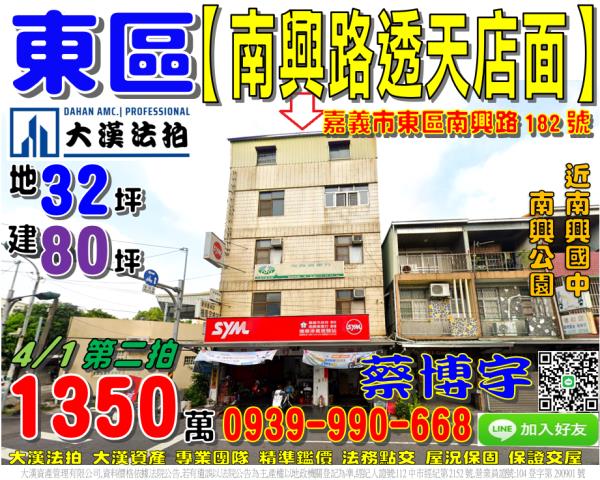 東區南興路法拍屋店面