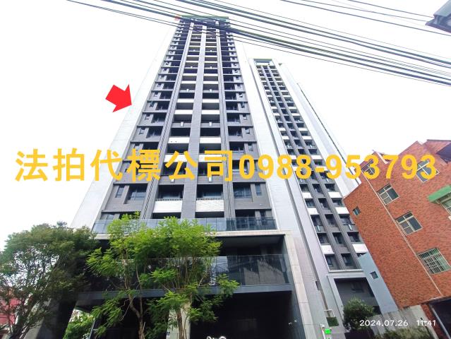 台中南區法拍屋福田二街351號8樓之2順天完全社區3房平車