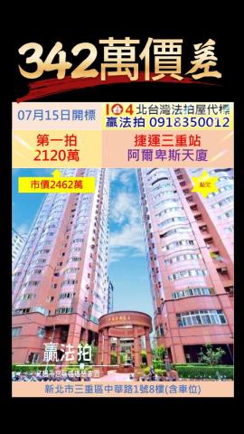 三重拍賣法拍屋-0