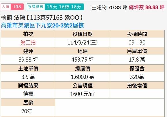 高雄法拍法拍屋-1