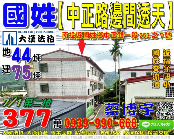 南投市法拍屋東山路低總價透天待裝修平和國小711