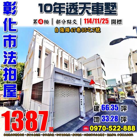 彰化市法拍屋法拍-0