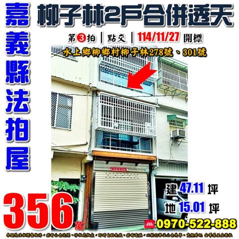 水上柳子林2戶透天