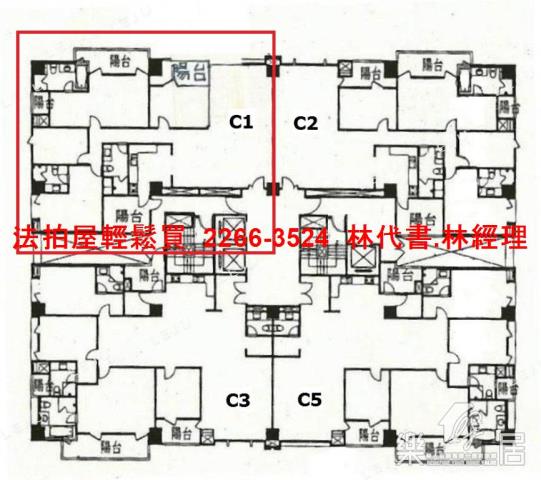 板橋拍賣法拍屋-13