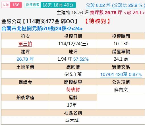 北區法拍法拍屋-1