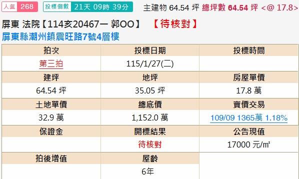 潮州法拍屋法拍-1