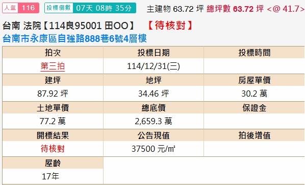 台南法拍法拍屋-1