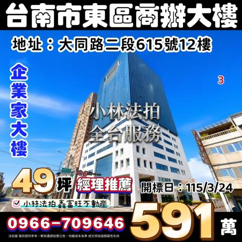 東區大同路二段615號十二樓之5