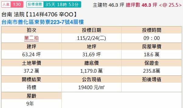 善化法拍法拍屋-1