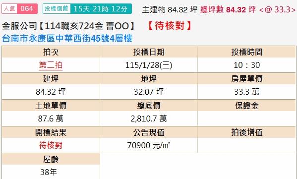 永康法拍屋法拍-1