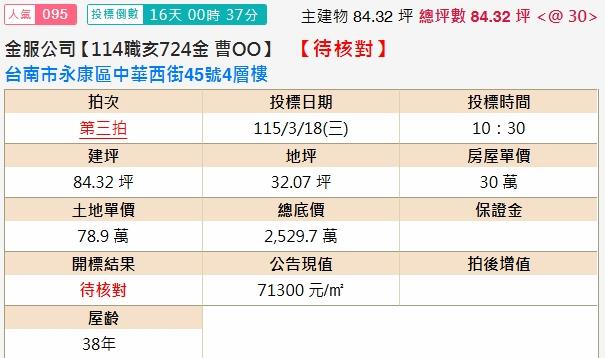 永康法拍屋法拍-1