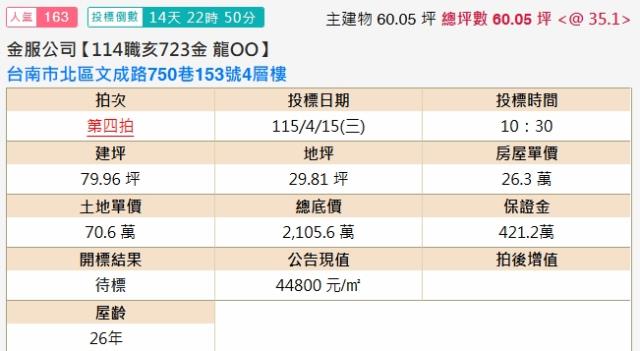 北區法拍屋法拍-1