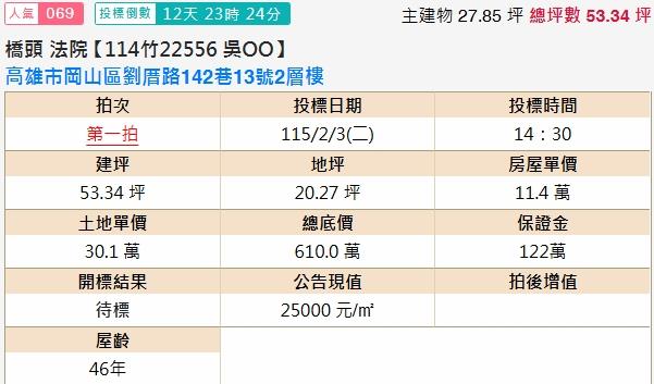高雄岡山法拍法拍屋-1