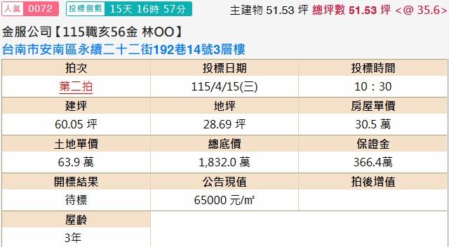 安南法拍屋法拍-1