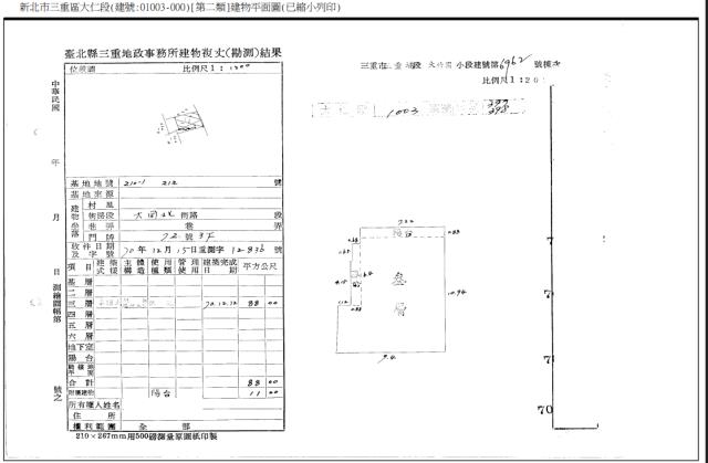 三重拍賣法拍屋-1