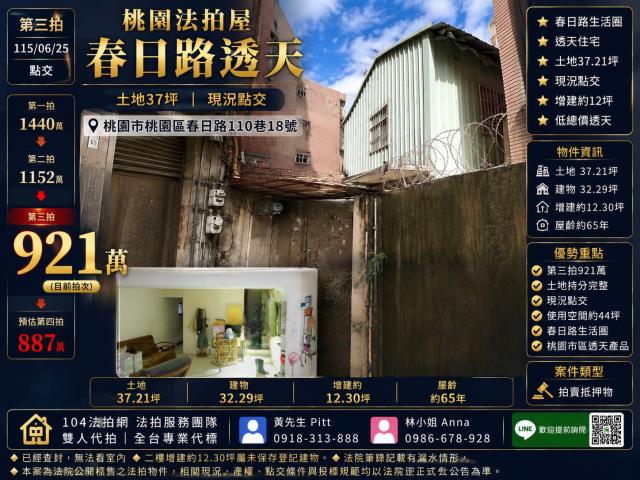 桃園區法拍法拍屋-0
