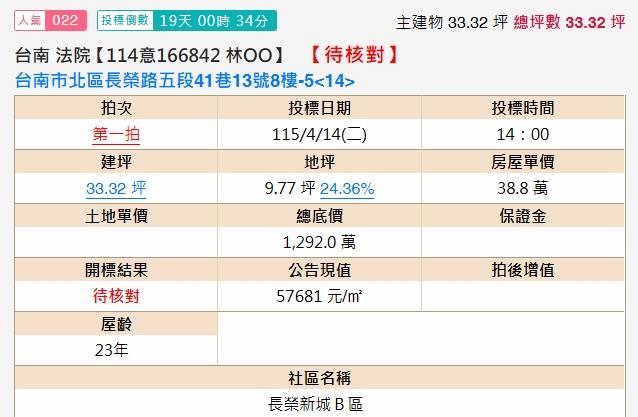 北區法拍屋法拍-1