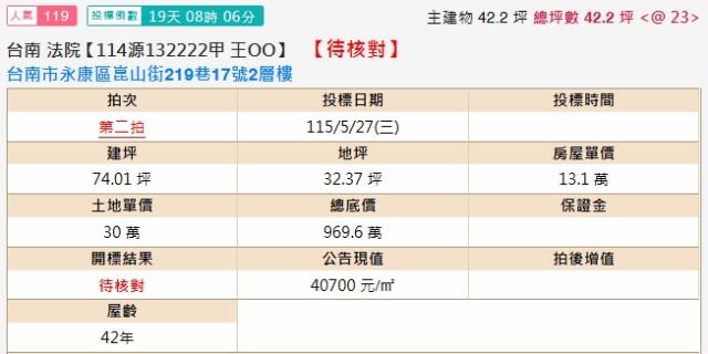 台南永康法拍法拍屋-1