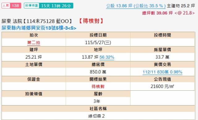 屏東法拍屋拍賣-1