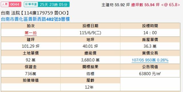 善化法拍法拍屋-1