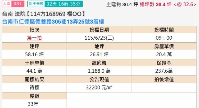 台南仁德法拍法拍屋-1