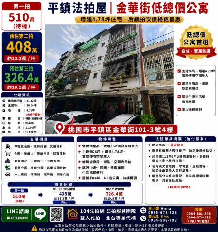 平鎮法拍屋拍賣-0
