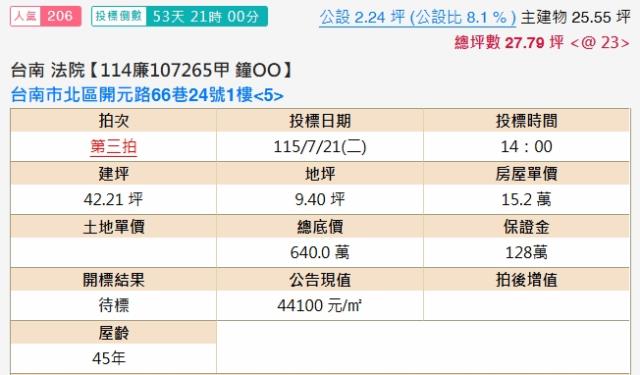 北區法拍法拍屋-1