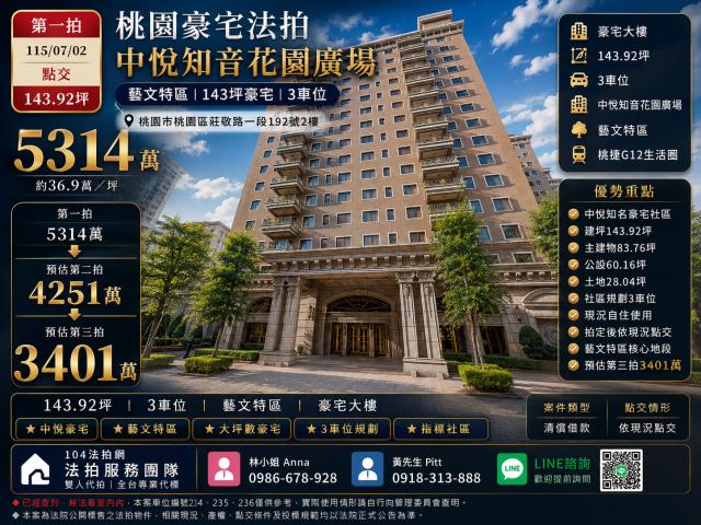 桃園拍賣法拍屋-0