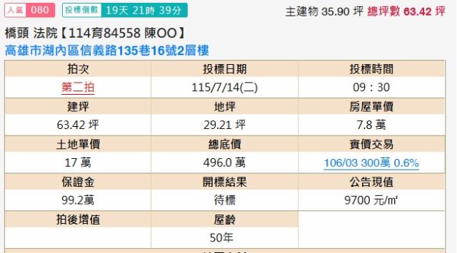 湖內法拍法拍屋-1