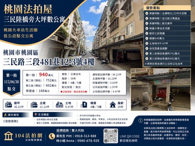 桃園區法拍法拍屋-0