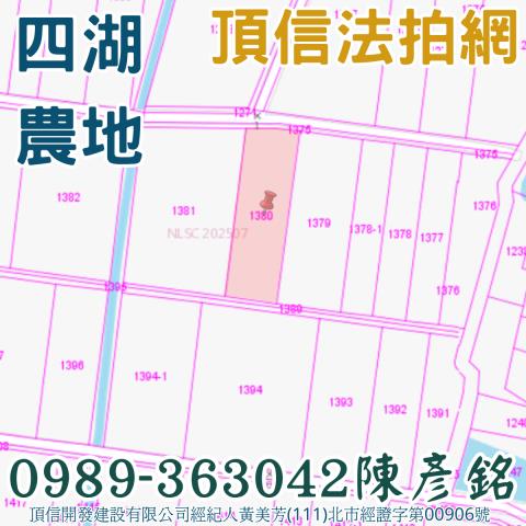 四湖法拍農地-1