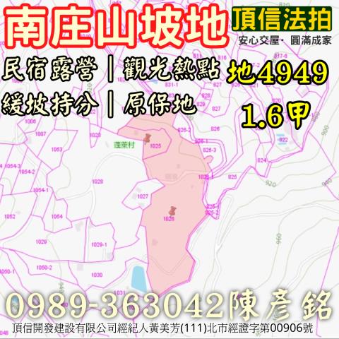 苗栗南庄農地法拍-3