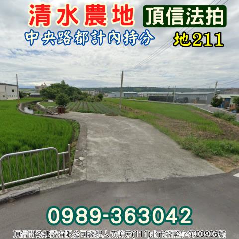 清水法拍農地-0